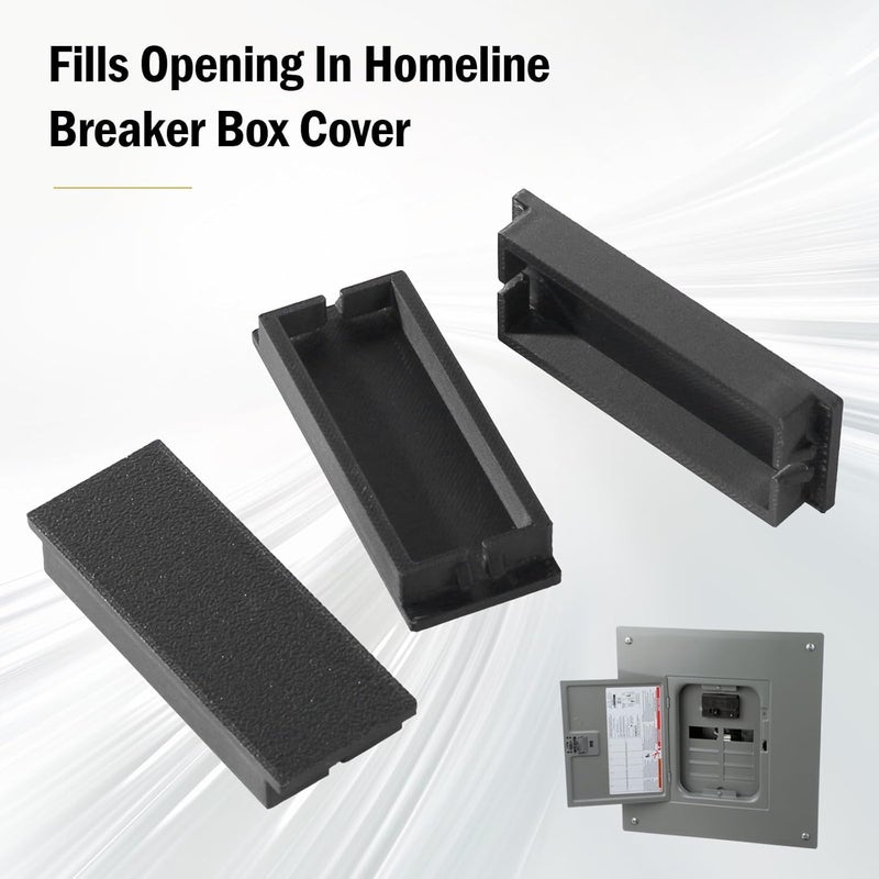 EAORBD Breaker Cover Plate for Schneider Electric Squared D by Filler Plates HOMFPCP Circuit Breaker Cover 1 inch 6-Pack - Image 5